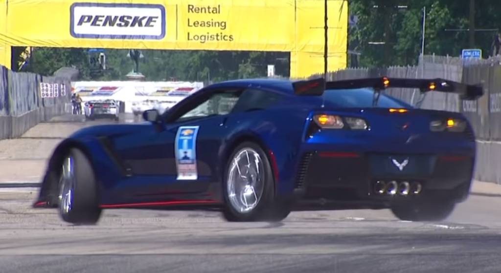 Chevrolet Corvette Indy acidente Chevrolet Corvette Indy acidente