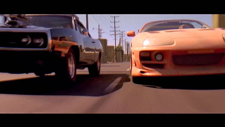 Velozes e Furiosos (2001) - Paul Walker, com um Toyota Supra 1995 nitrado, e Vin Diesel, com um Charger 1970 preparado, alopram pelas ruas de Los Angeles, numa trama que se passa no universo dos rachas. <a href="%20https://beta-develop.quatrorodas.abril.com.br/blogs/plan" rel="migration"></a>