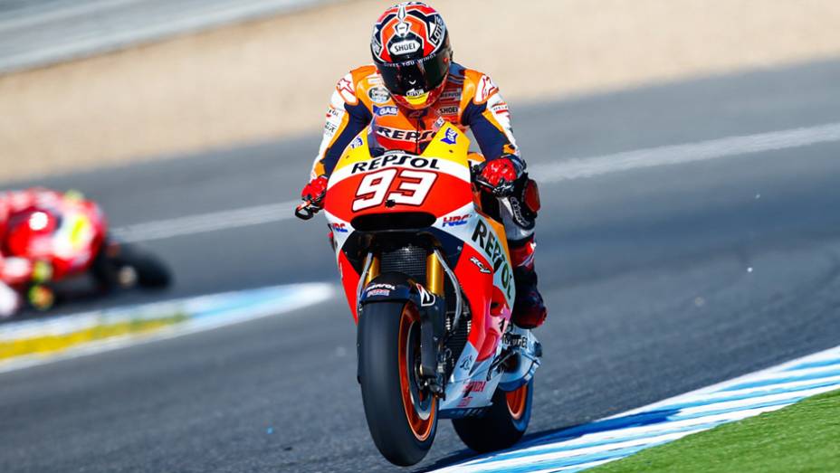 Marc M&aacute;rquez. | <a href="https://beta-develop.quatrorodas.abril.com.br/moto/noticias/reinado-marc-marquez-nao-tem-fim-781505.shtml" rel="migration">Leia mais</a>