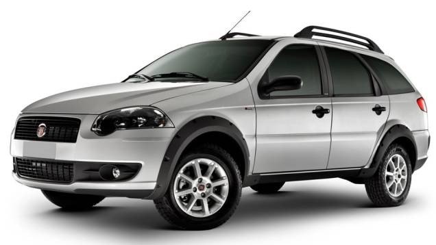Fiat Palio Weekend: a perua teve queda de 31%, com 3.492 unidades vendidas no 1&ordm; tri de 2013, ante 5.062 unidades no 1&ordm; tri de 2012