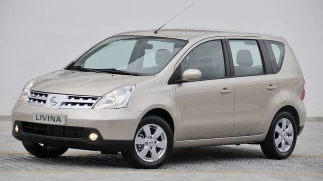 Nissan Livina: a chegada da Spin fez as vendas da minivan despencarem 30,7%, com 2.068 unidades no 1&ordm; trimestre de 2013 contra 2.987 unidades em igual per&iacute;odo de 2012