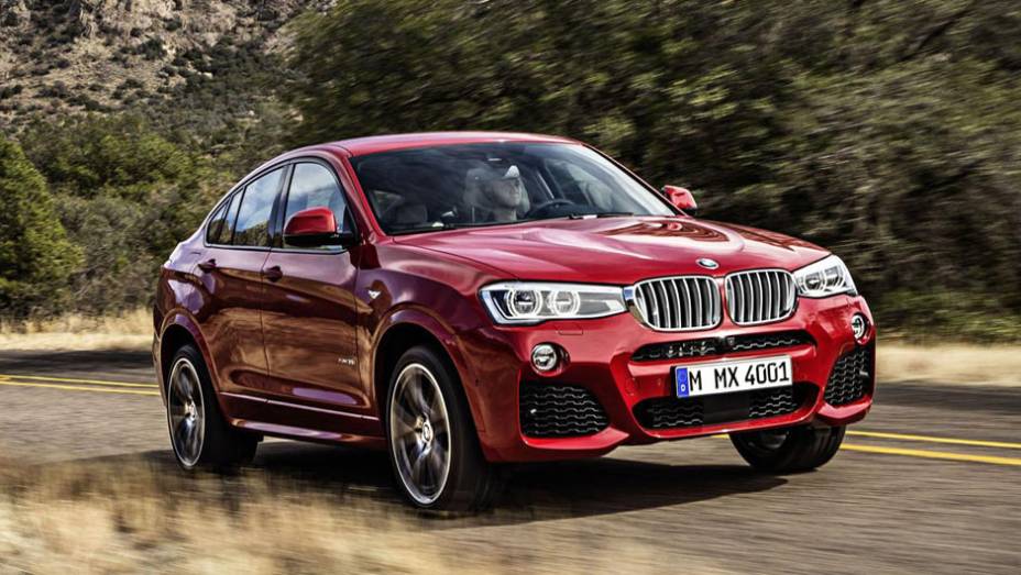 Esta é a versão final do X4, o novo crossover da BMW