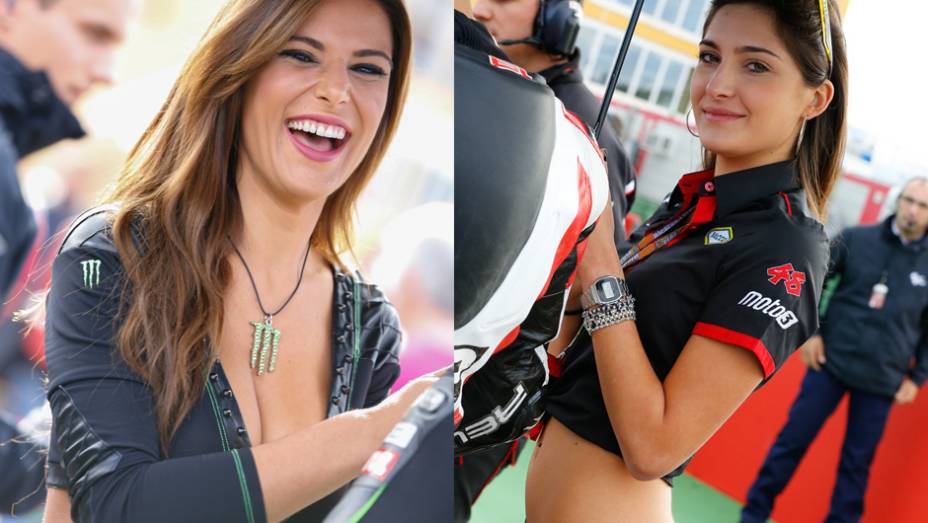 Temporada da MotoGP acabou e, da última etapa, montamos esta seleção de imagens com as mais belas garotas | <a href="https://beta-develop.quatrorodas.abril.com.br/moto/noticias/motogp-marquez-vence-quebra-recorde-vitoria-temporada-811357.shtml" rel="migration">Leia mais</a>