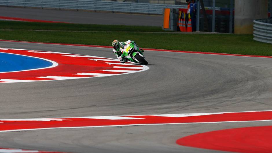 Galeria de Quatro Rodas da MotoGP - Austin (sexta) | <a href="https://beta-develop.quatrorodas.abril.com.br/moto/noticias/marc-marquez-mais-rapido-dia-eua-779637.shtml" rel="migration">Leia mais</a>
