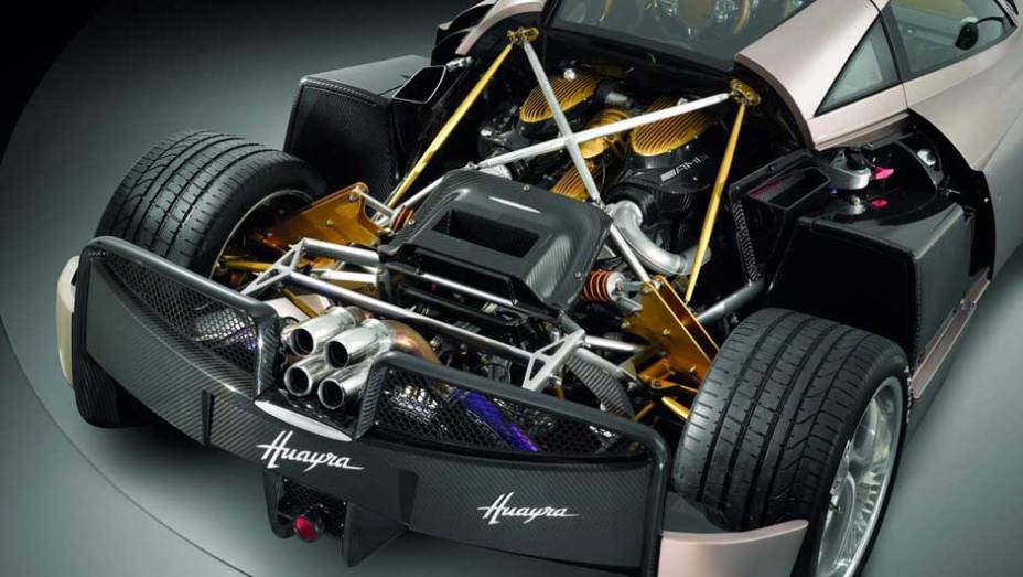 O Huayra &eacute; o novo superesportivo da marca de Horacio Pagani