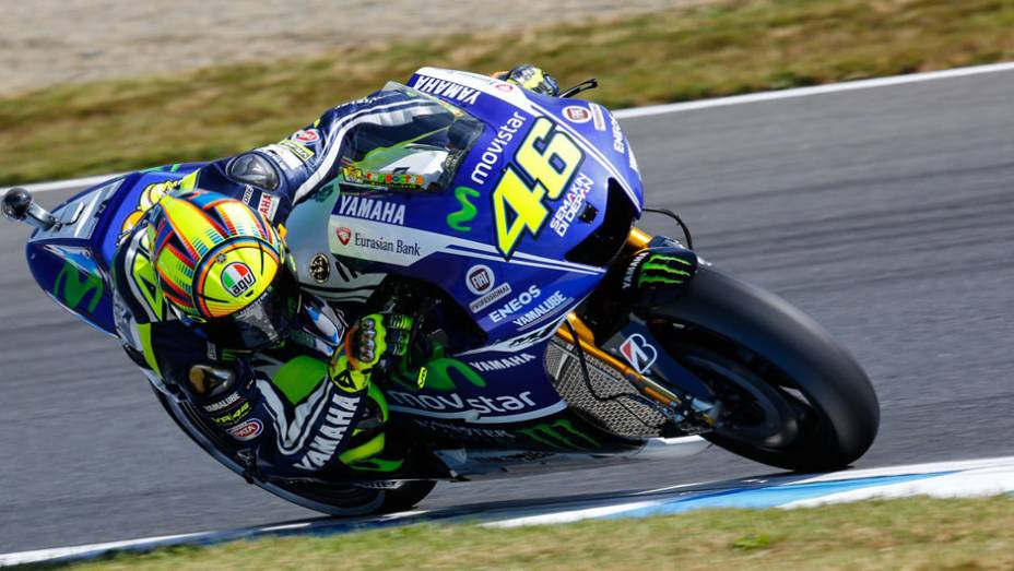 Rossi andou forte e terminou em segundo. | <a href="https://beta-develop.quatrorodas.abril.com.br/moto/noticias/motogp-dovizioso-conquista-pole-japao-805545.shtml" rel="migration">Leia mais</a>