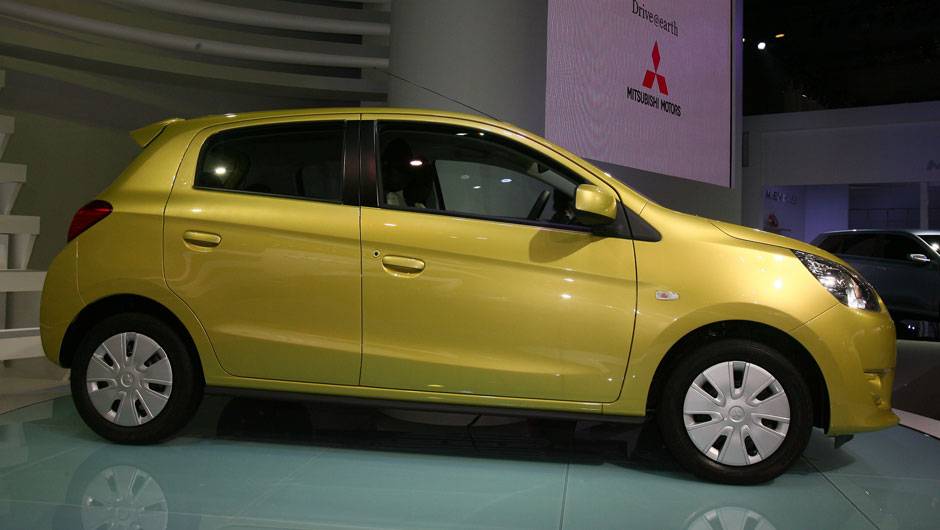 Mitsubishi: estande em Tóquio