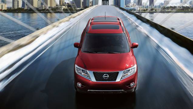 Pathfinder é equipada com motor V6 Pathfinder é equipada com motor V6
