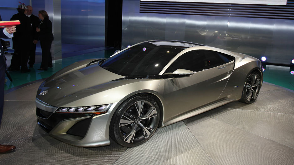 Estande da Acura no Salão de Detroit 2012