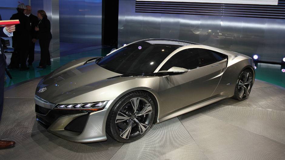 Estande da Acura no Salão de Detroit 2012