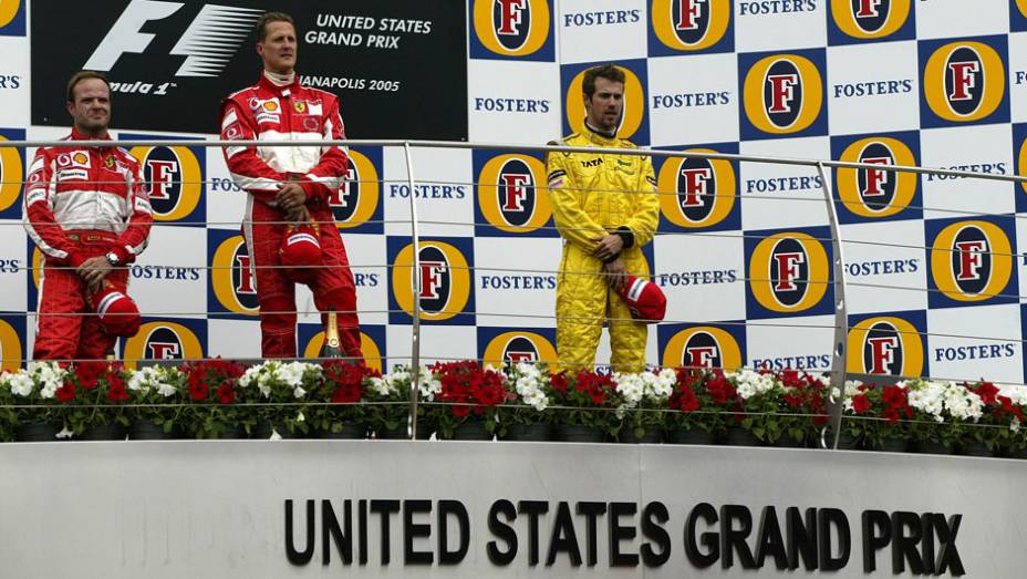 2005 - Faz seu último ano pela Ferrari e não tem um carro competitivo. Mesmo assim, faz quatro pódios, como no GP dos Estados Unidos, quando se envolve em uma confusão com Schumacher: os dois quase se chocaram na disputa pela liderança. Termina o ano em o 2005 - Faz seu último ano pela Ferrari e não tem um carro competitivo. Mesmo assim, faz quatro pódios, como no GP dos Estados Unidos, quando se envolve em uma confusão com Schumacher: os dois quase se chocaram na disputa pela liderança. Termina o ano em o
