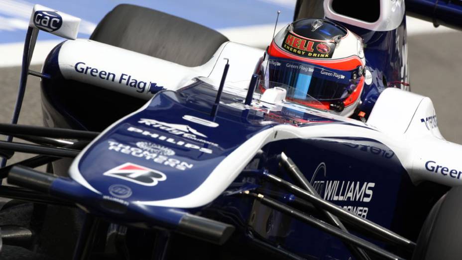 2010 - Assume o cockpit da Williams e se sai melhor do que o parceiro, o novato Hulkenberg. Encerra o ano em d&eacute;cimo, com 47 pontos.