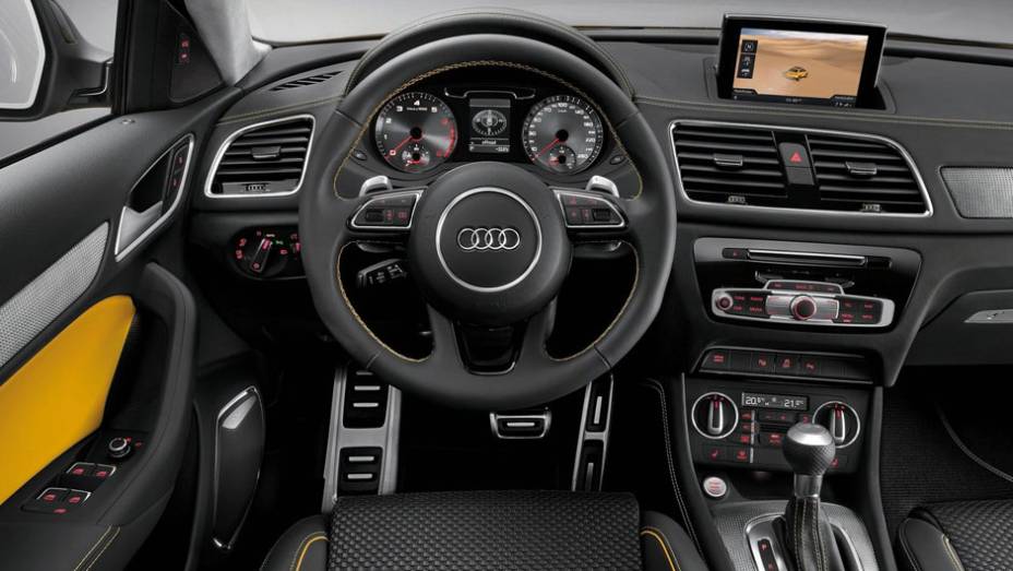 O SUV vai de 0 a 100 km/h em 5,5 segundos | <a href="https://beta-develop.quatrorodas.abril.com.br/saloes/pequim/2012/audi-q3-jinlong-yufeng-682750.shtml" rel="migration">Leia mais</a>