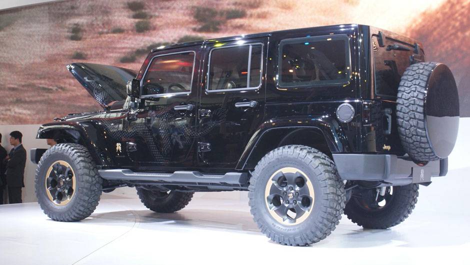 Jeep Wrangler Dragon Edition | <a href="https://beta-develop.quatrorodas.abril.com.br/galerias/saloes/pequim/2012/jeep-wrangler-dragon-682796.shtml" rel="migration">Veja mais fotos</a> Jeep Wrangler Dragon Edition | <a href="https://beta-develop.quatrorodas.abril.com.br/galerias/saloes/pequim/2012/jeep-wrangler-dragon-682796.shtml" rel="migration">Veja mais fotos</a>