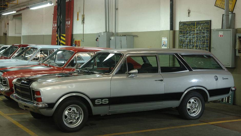At&eacute; a perua Caravan ganhou uma vers&atilde;o SS em 1978: eram os primeiros ind&iacute;cios de perda da proposta original do modelo, concebido para ser um leg&iacute;timo esportivo | <a href="https://beta-develop.quatrorodas.abril.com.br/classicos/faixa/opala-ss-melhor-esportivo-nacional-683" rel="migration"></a>