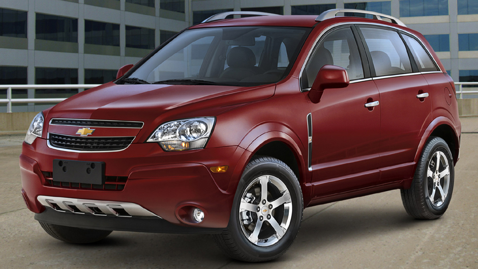 12&ordm; Lugar: Chevrolet Captiva | Deprecia&ccedil;&atilde;o em um ano: -10,2% | Vers&atilde;o do carro que menos se depreciou: (Fwd) 3.0 V-6 (Tiptr.) Gas. 4p