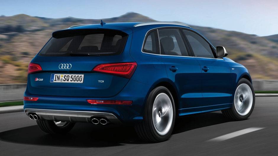 Modelo conta com aerof&oacute;lio integrado ao teto <a href="https://beta-develop.quatrorodas.abril.com.br/noticias/audi-mostra-sq5-tdi-versao-esportiva-q5-323175_p.shtml" rel="migration">Leia mais</a>