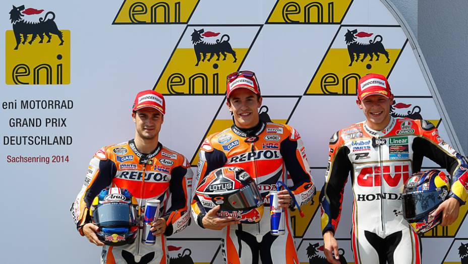Marc M&aacute;rquez conquista mais uma vez a pole position na MotoGP. Dani Pedrosa &eacute; o segundo e Stefan Bradl o terceiro.| <a href="https://beta-develop.quatrorodas.abril.com.br/moto/noticias/motogp-sete-vezes-marquez-790790.shtml" rel="migration">Leia mais</a>