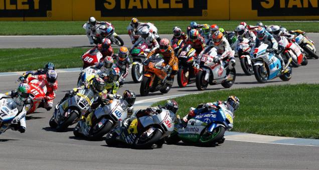 Largada da Moto2. Leia mais Largada da Moto2. Leia mais