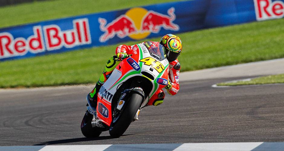 Valentino Rossi terminou em s&eacute;timo. Leia mais