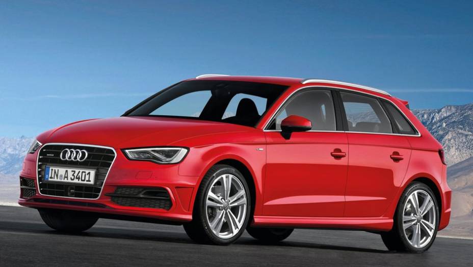 A Audi revelou o A3 Sportback, versão cinco portas do hatch. | <a href="https://beta-develop.quatrorodas.abril.com.br/salao-do-automovel/2012/carros/a3-sportback-704308.shtml" rel="migration">Leia mais</a>