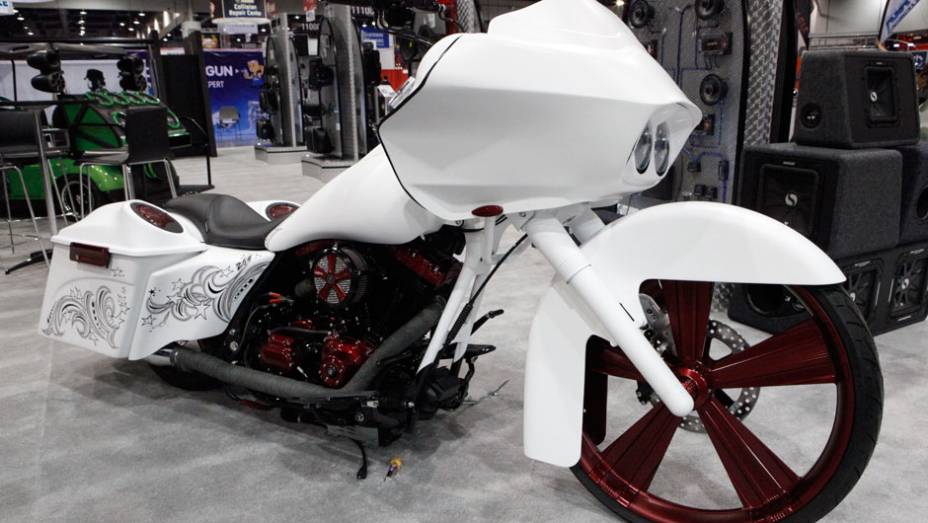 As motocicletas tiveram atenção especial das empresas de preparação As motocicletas tiveram atenção especial das empresas de preparação