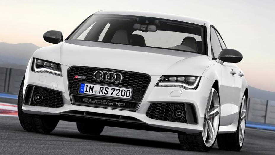 O RS7 Sportback vem equipado com motor 4.0 V8, já utilizado na terceira geração do RS6 Avant | <a href="https://beta-develop.quatrorodas.abril.com.br/saloes/detroit/2013/audi-rs7-sportback-730961.shtml" rel="migration">Leia mais</a>