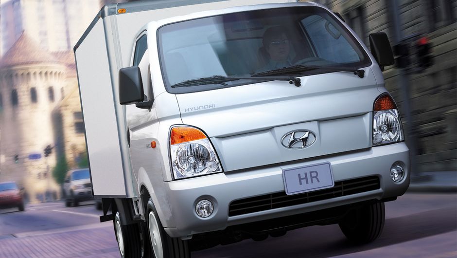 1&ordm; lugar - Hyundai HR - Quantidade de roubados/furtados em 2012: 804; Frota em 2012: 62.179; Frequ&ecirc;ncia de roubos/furtos: 1,293%