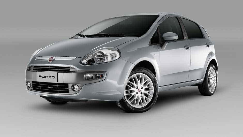 3&ordm; lugar - Fiat Punto - Quantidade de roubados/furtados em 2012: 1.137; Frota em 2012: 96.334; Frequ&ecirc;ncia de roubos/furtos: 1,180%