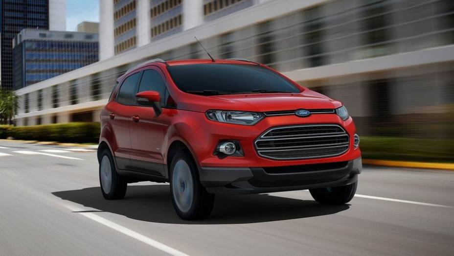 10º lugar - Ford EcoSport - Quantidade de roubados/furtados em 2012: 2.418; Frota em 2012: 287.925; Frequência de roubos/furtos: 0,840%