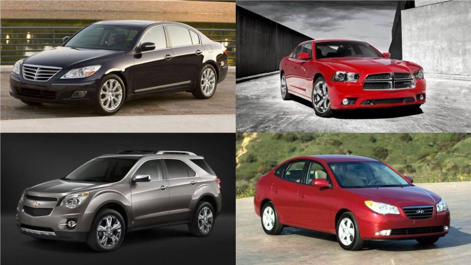 A JD Power divulgou lista dos 10 carros que mais perderam em confiabilidade em seu estudo de 2013, feito nos EUA. Todos eles são modelo 2010 e o parâmetro usado é "problemas por 100 carros" (PP100). A JD Power divulgou lista dos 10 carros que mais perderam em confiabilidade em seu estudo de 2013, feito nos EUA. Todos eles são modelo 2010 e o parâmetro usado é "problemas por 100 carros" (PP100).