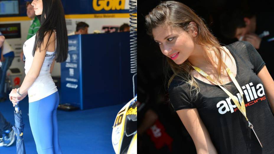 Veja as belas garotas que marcaram presença na Etapa de Monza da Superbike e e saiba como foi a corrida! | <a href="%20https://beta-develop.quatrorodas.abril.com.br/moto/noticias/wsbk-melandri-se-destaca-monza-741150.shtml" rel="migration">Leia mais</a>