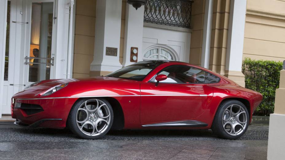 O pr&ecirc;mio para melhor carro-conceito ficou com o Alfa Romeo Disco Volante, preparado pela Touring