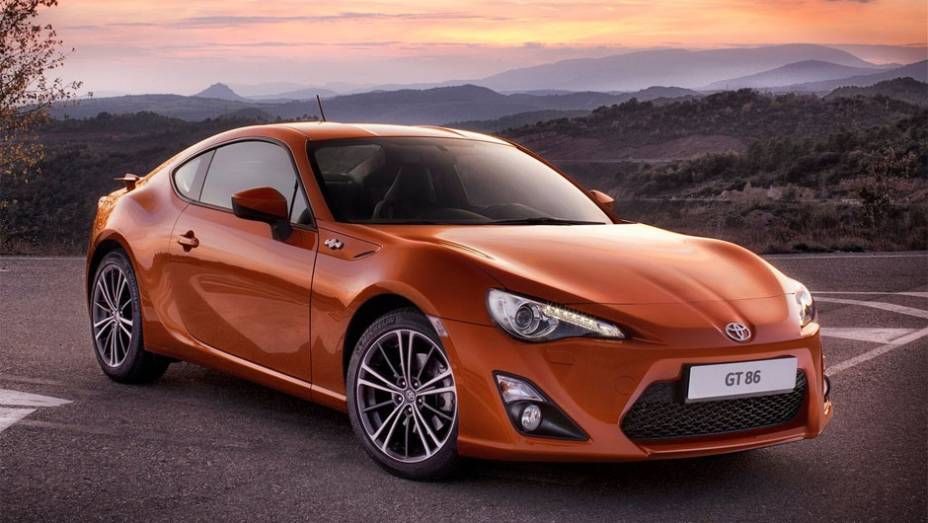 O terceiro lugar ficou dividido entre o Toyota GT 86...