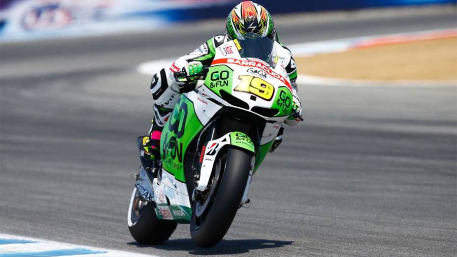 Alvaro Bautista (GO&FUN Honda Gresini) foi o quarto colocado | <a href="https://beta-develop.quatrorodas.abril.com.br/moto/noticias/motogp-marquez-vence-eua-segue-lider-747598.shtml" rel="migration">Leia mais</a>