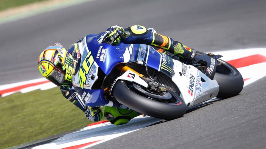 Valentino Rossi conquistou o sexto melhor tempo | <a href="https://beta-develop.quatrorodas.abril.com.br/moto/noticias/motogp-marquez-garante-pole-silverstone-751994.shtml" rel="migration">Leia mais</a>