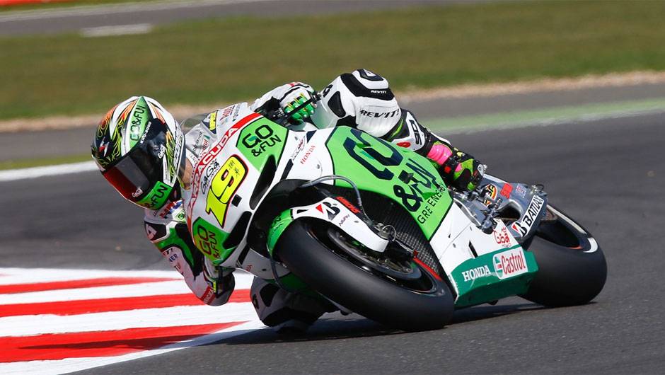 Alvaro Bautista foi o oitavo | <a href="https://beta-develop.quatrorodas.abril.com.br/moto/noticias/motogp-marquez-garante-pole-silverstone-751994.shtml" rel="migration">Leia mais</a>