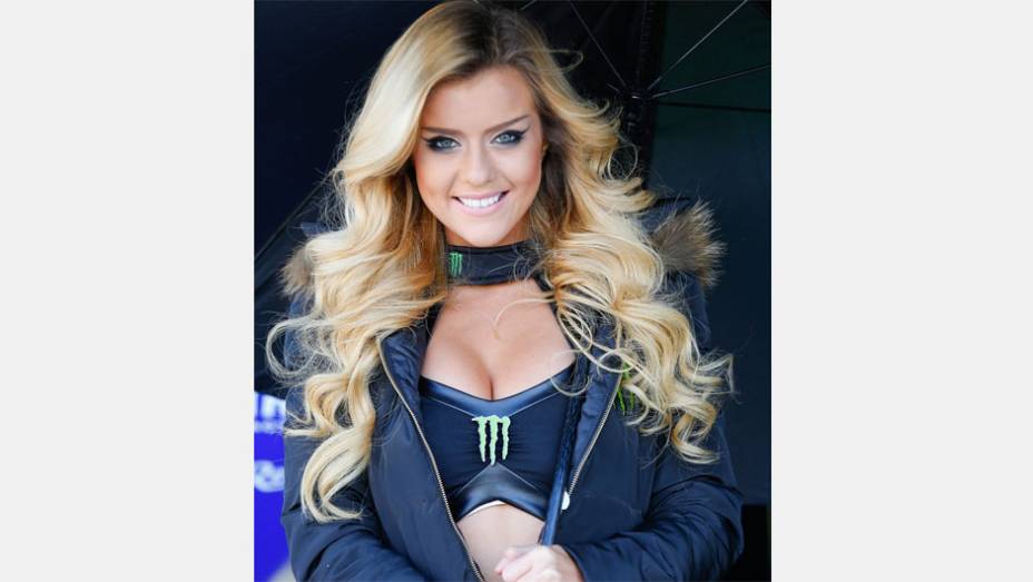 Veja as belas garotas da MotoGP, etapa da Inglaterra | <a href="https://beta-develop.quatrorodas.abril.com.br/moto/noticias/motogp-lorenzo-bate-marquez-silverstone-752002.shtml" rel="migration">Leia mais</a>