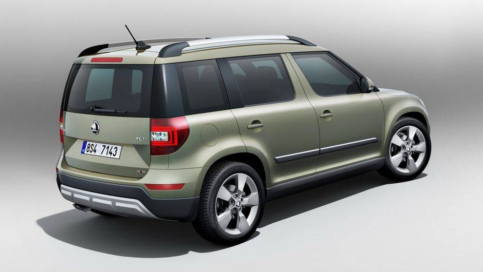 ...e Outdoor, com visual mais r&uacute;stico, tendo todas essas partes em pl&aacute;stico preto | <a href="https://beta-develop.quatrorodas.abril.com.br/saloes/frankfurt/2013/skoda-yeti-753464.shtml" rel="migration">Leia mais</a>