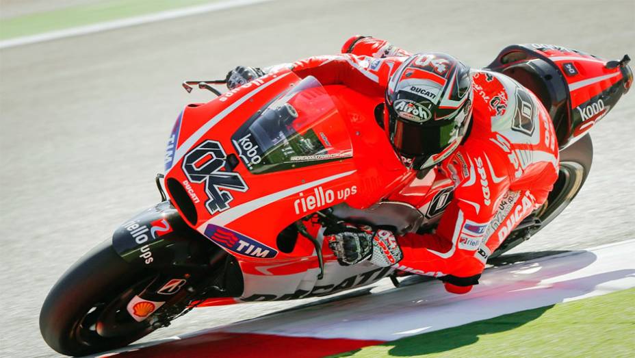 Andrea Dovizioso foi o oitavo | <a href="https://beta-develop.quatrorodas.abril.com.br/moto/noticias/motogp-marquez-lidera-sexta-feira-misano-754019.shtml" rel="migration">Leia mais</a>