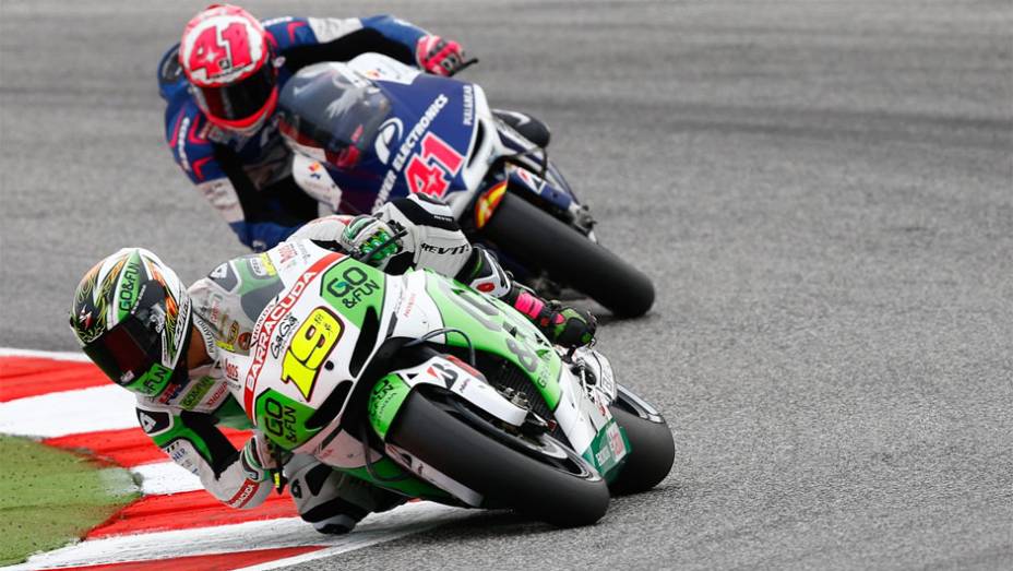 Álvaro Bautista foi o sétimo em Misano | <a href="https://beta-develop.quatrorodas.abril.com.br/moto/noticias/motogp-lorenzo-triunfa-misano-754124.shtml" rel="migration">Leia mais</a>