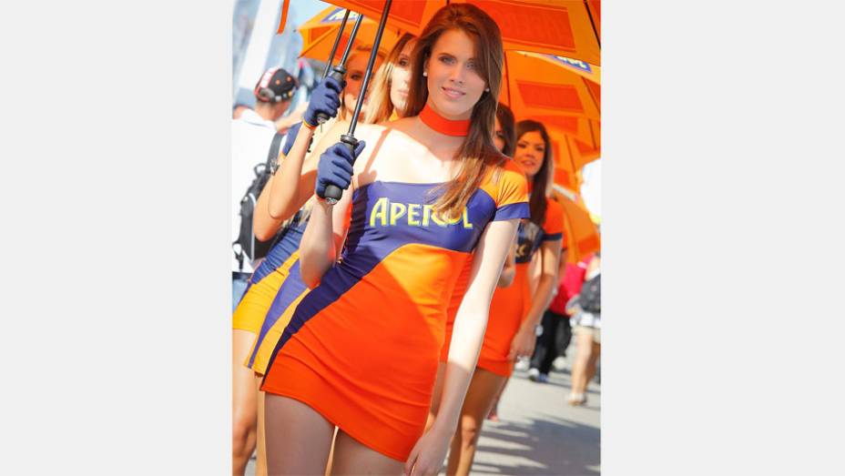 Veja as belas garotas da MotoGP, etapa de San Marino| <a href="https://beta-develop.quatrorodas.abril.com.br/moto/noticias/motogp-lorenzo-triunfa-misano-754124.shtml" rel="migration">Leia mais</a>