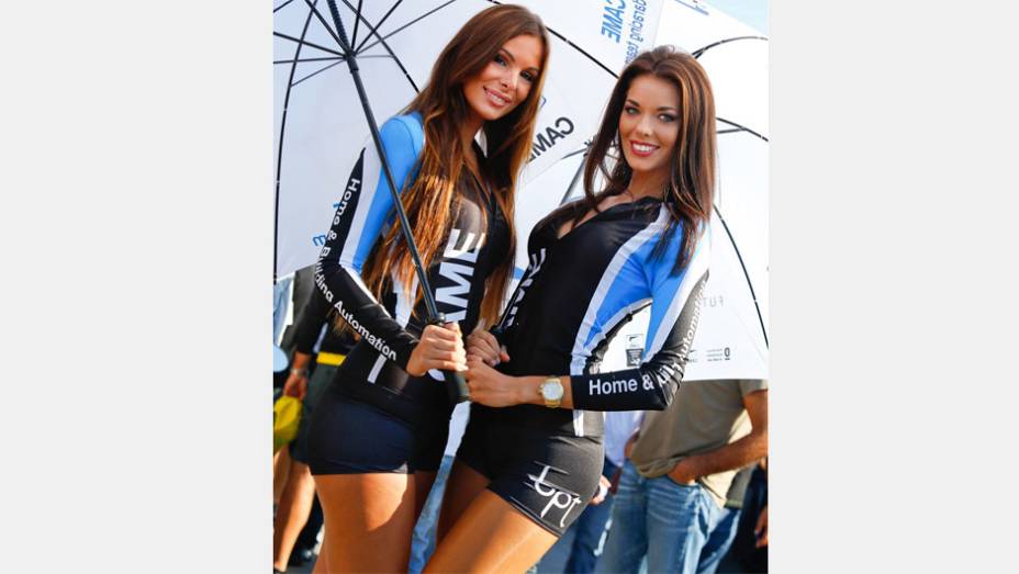 Veja as belas garotas da MotoGP, etapa de San Marino| <a href="https://beta-develop.quatrorodas.abril.com.br/moto/noticias/motogp-lorenzo-triunfa-misano-754124.shtml" rel="migration">Leia mais</a>