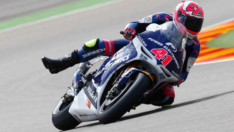 Aleix Espargar&oacute; foi o d&eacute;cimo no circuito de Motorland | <a href="https://beta-develop.quatrorodas.abril.com.br/moto/noticias/motogp-marquez-garante-pole-aragon-755537.shtml" rel="migration">Leia mais</a>