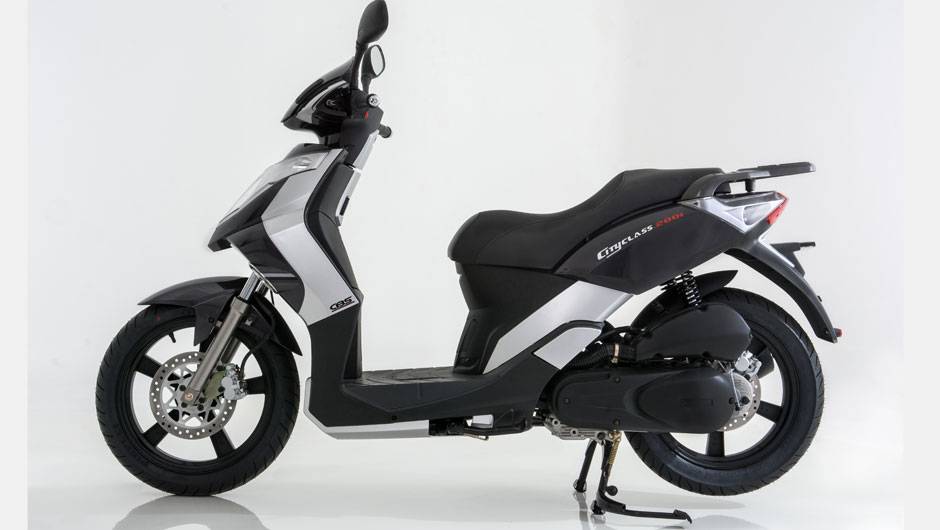O novo scooter Cityclass 200i chega apenas em maio do pr&oacute;ximo ano &agrave;s concession&aacute;rias | <a href="https://beta-develop.quatrorodas.abril.com.br/moto/noticias/dafra-apresenta-novos-modelos-salao-duas-rodas-756438.shtml" rel="migration">Leia mais</a>