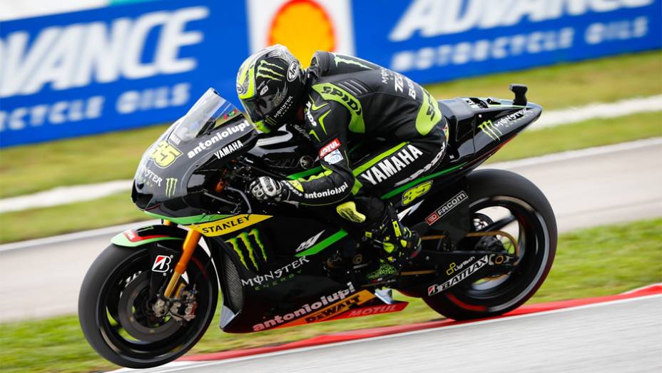 Cal Crutchlow ficou com o sexto lugar neste domingo | <a href="https://beta-develop.quatrorodas.abril.com.br/moto/noticias/motogp-dani-pedrosa-vence-sepang-756916.shtml" rel="migration">Leia mais</a>