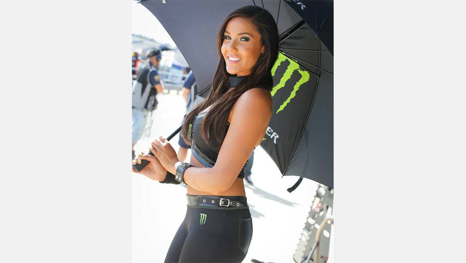 Veja as belas Garotas da MotoGP - Austr&aacute;lia | <a href="https://beta-develop.quatrorodas.abril.com.br/moto/noticias/motogp-lorenzo-vence-embola-campeonato-757595.shtml" rel="migration">Leia mais</a>