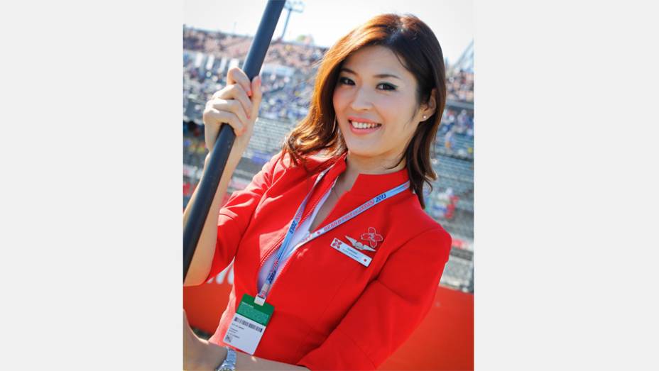 Veja as belas Garotas da MotoGP - Jap&atilde;o | <a href="https://beta-develop.quatrorodas.abril.com.br/moto/noticias/motogp-definicao-titulo-fica-ultima-prova-758422.shtml" rel="migration">Leia mais</a>