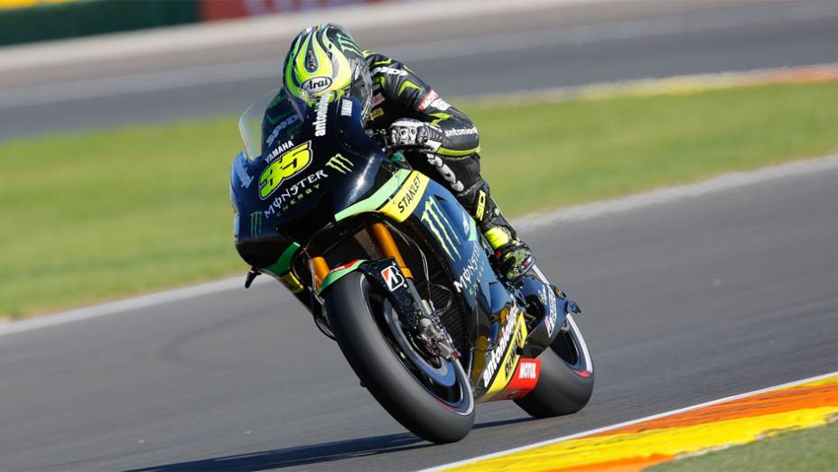 Crutchlow ficou com o quinto lugar no Circuito de Valência | <a href="https://beta-develop.quatrorodas.abril.com.br/moto/noticias/motogp-marquez-largara-pole-valencia-759861.shtml" rel="migration">Leia mais</a>