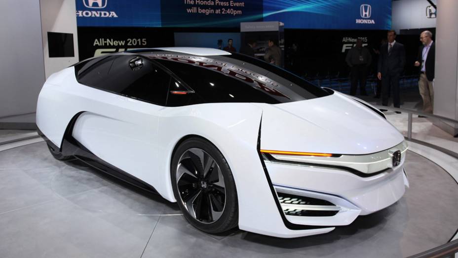 Honda FCEV concept | <a href="https://beta-develop.quatrorodas.abril.com.br/noticias/saloes/detroit-2014" rel="migration">Tudo sobre o Sal&atilde;o!</a>